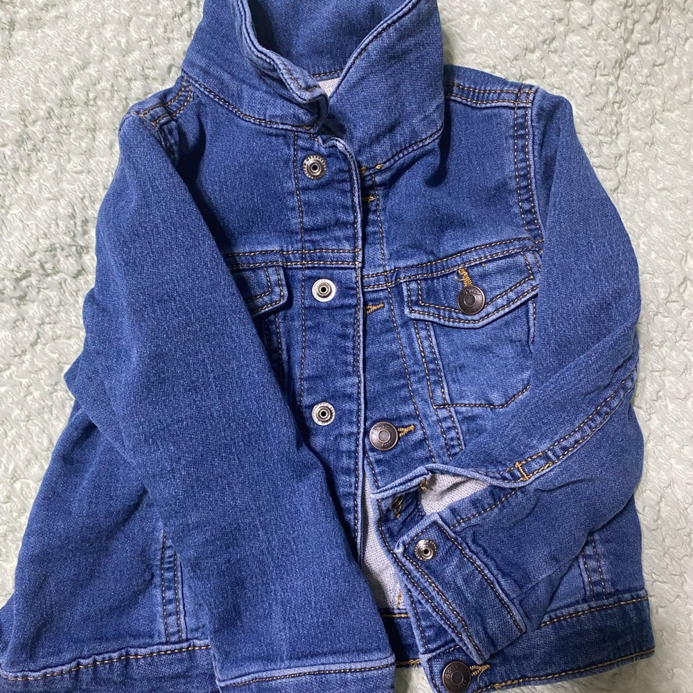 Stylish Blue Denim Kids Jacket